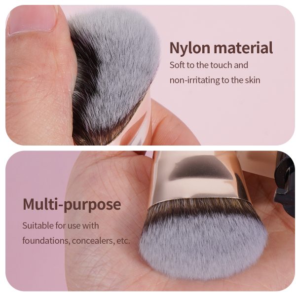 MAANGE Wholesale Private Label Professional Single Makeup Brush Foundation Loose Powder Blush Professional Makeup Brush Set