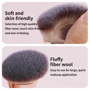 MAANGE Wholesale Professional 5pcs  Brush  7pcs Powder Puff Eyeshadow Brushes Loose Powder Blush Foundation Makeup Brushes Set - 图片 3