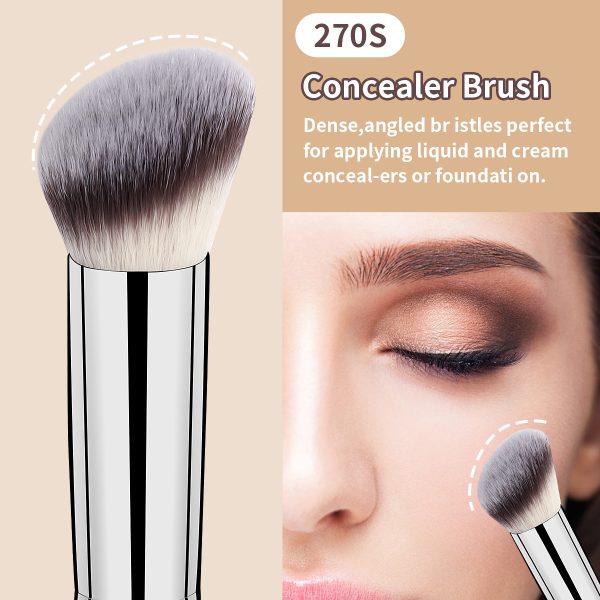 MAANGE Wholesale Custom OEM&ODM Single  Large Loose Powder Foundation Blush Professional Single Makeup Brush