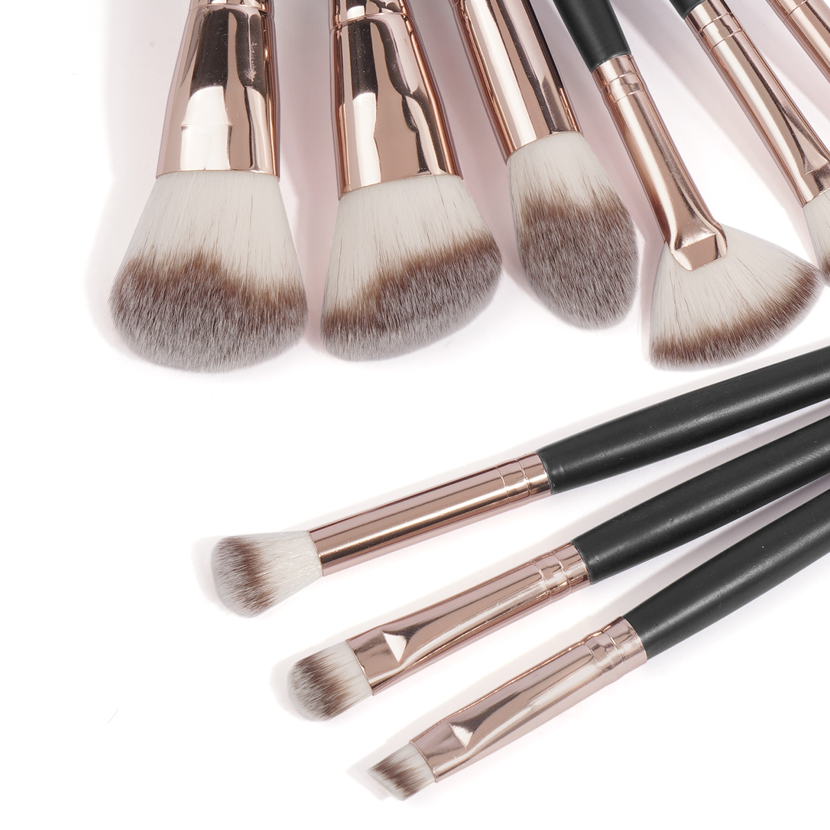 MAANGE Wholesale 9pcs Makeup Brush Private Label Makeup Brush 9pcs  Custom Soft Vegan Makeup Cosmetic Brush Sets - 图片 3