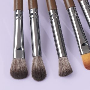 MAANGE Professional 7pcs Makeup Brush Set Foundation Loose Powder Blush Eyeshadow Brush Facial Professional Makeup Brush Set - 图片 5