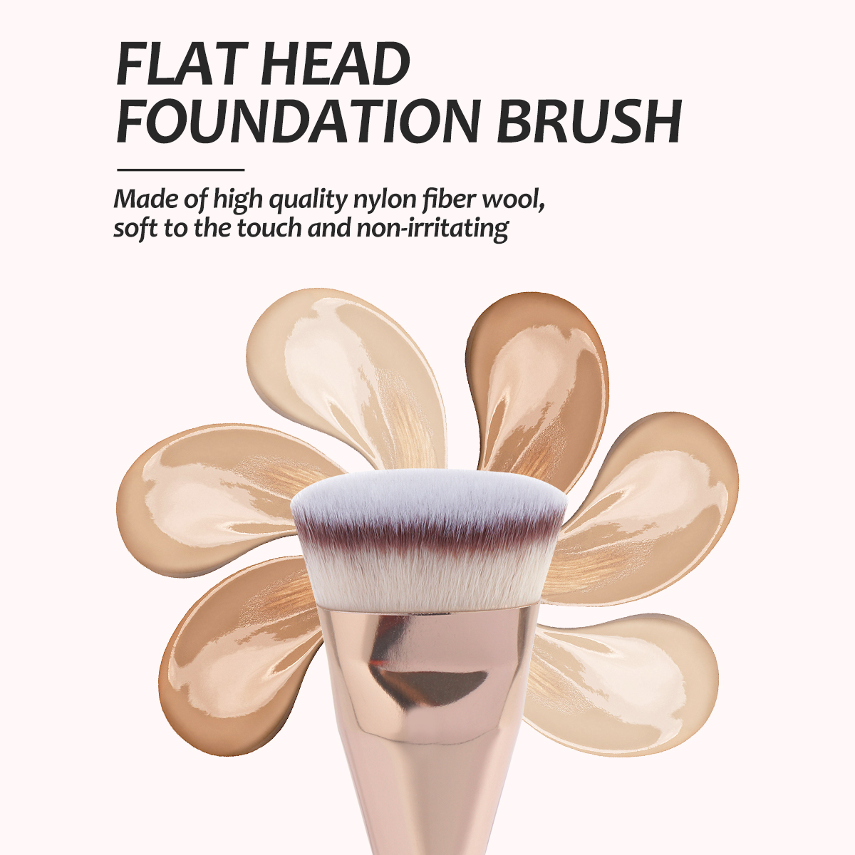 MAANGE Luxury 2pcs Makeup Brush Makeup  Box  Foundation Brush Private Label Professional Makeup Brush Set - 图片 3