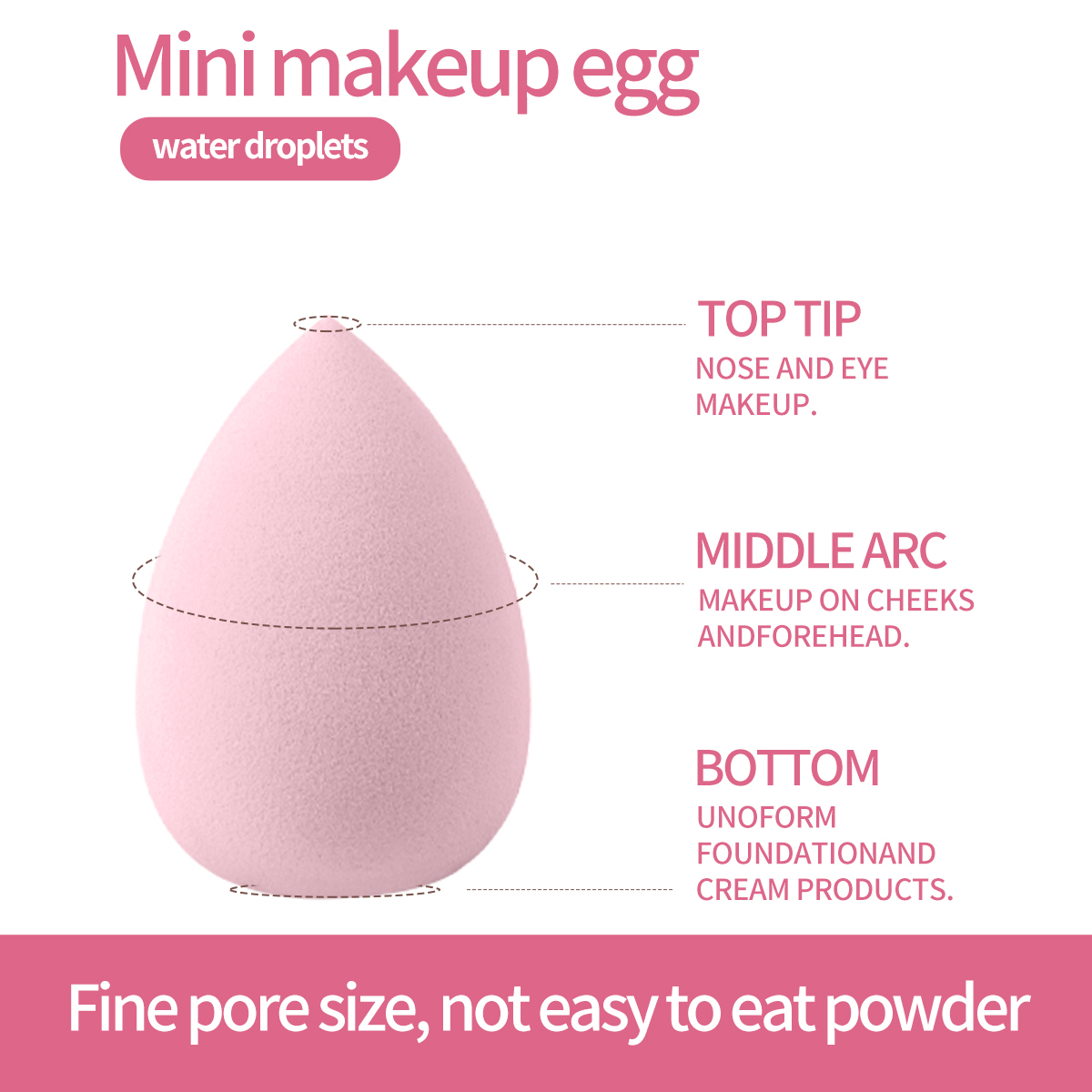 MAANGE 5PCS Double Ended Makeup Brushes 11PCS Powder Puffs Multi-Functional Customizable OEM & ODM Facial Makeup Brush Set - 图片 7
