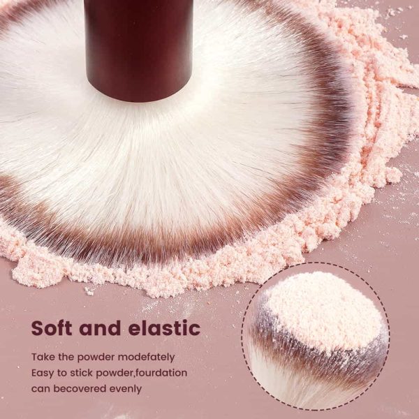 MAANGE Wholesale 15PCS Cosmetics Brushes Foundation Loose Powder  Private Label Customizable Professional Makeup Brush Set
