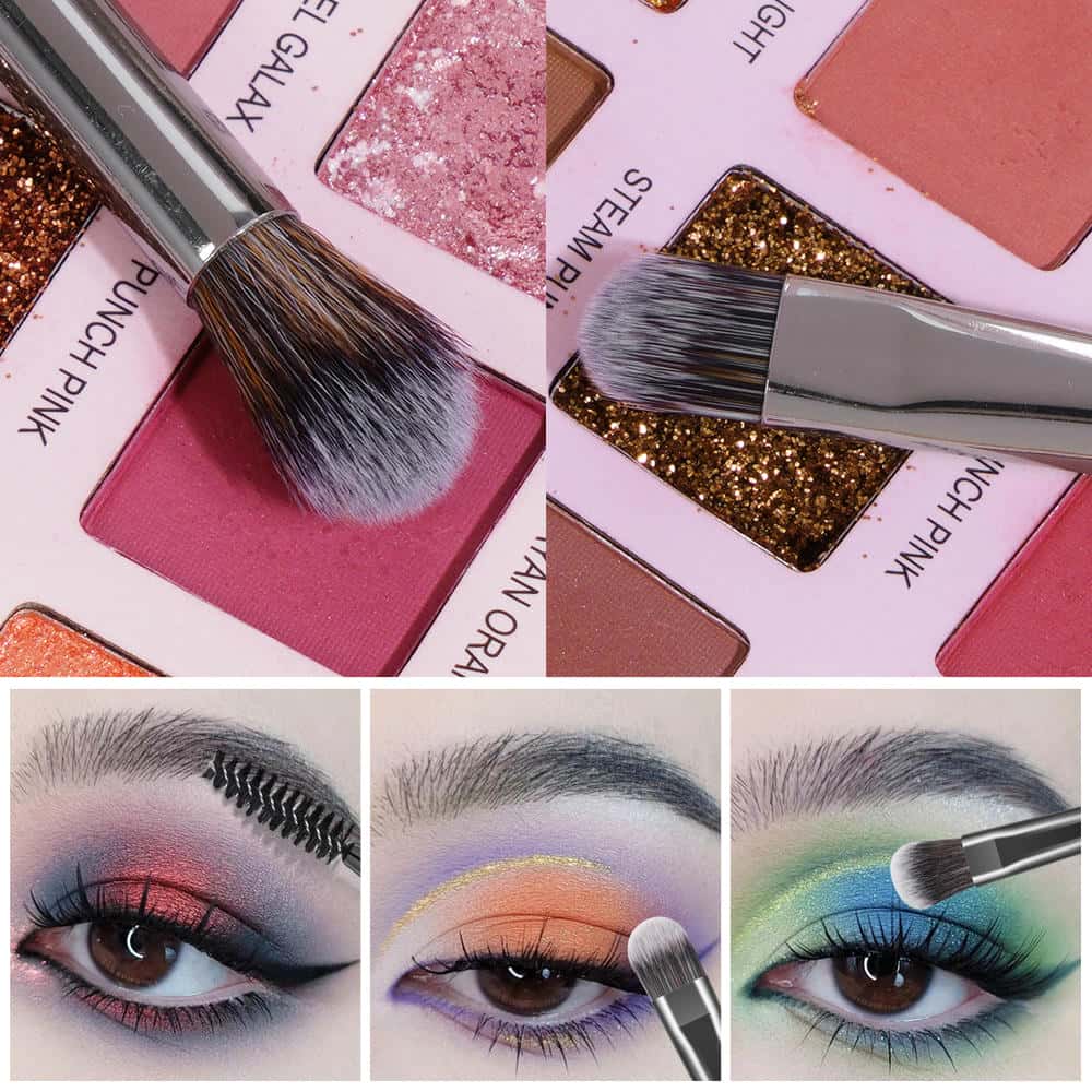 MAANGE Wholesale Portable Travel 20pcs Facial Full Complete Function Makeup Brushes Kit Professional Makeup Brush Set - 图片 2