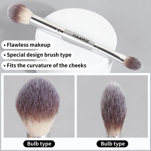 MAANGE 4pcs Makeup Brush Foundation Brushes  Blush Brush Concealer Highlight Brush Professional Makeup Brush Set - 图片 6