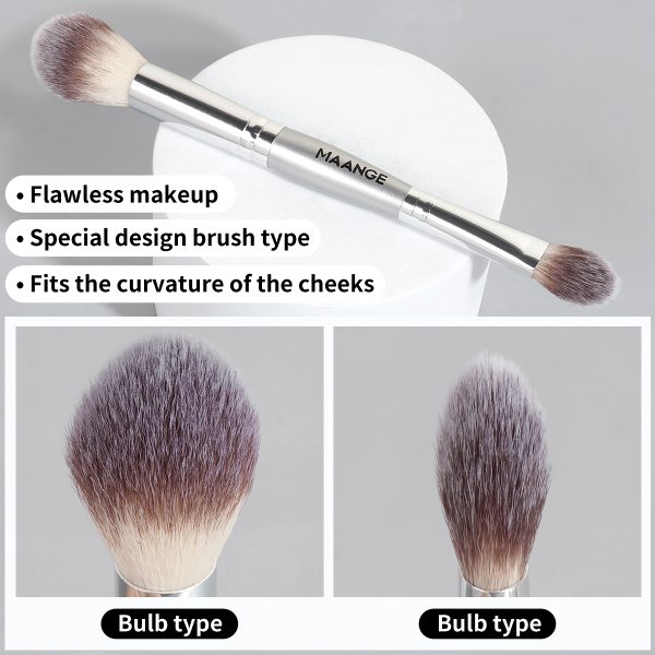 MAANGE 4pcs Makeup Brush Foundation Brushes Blush Brush Concealer Highlight Brush Professional Makeup Brush Set