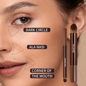 MAANGE Professional 5PCS Synthetic Hair Makeup Brushes Multi-Functional  Customizable OEM&ODM Facial Makeup Brush Set - 图片 8