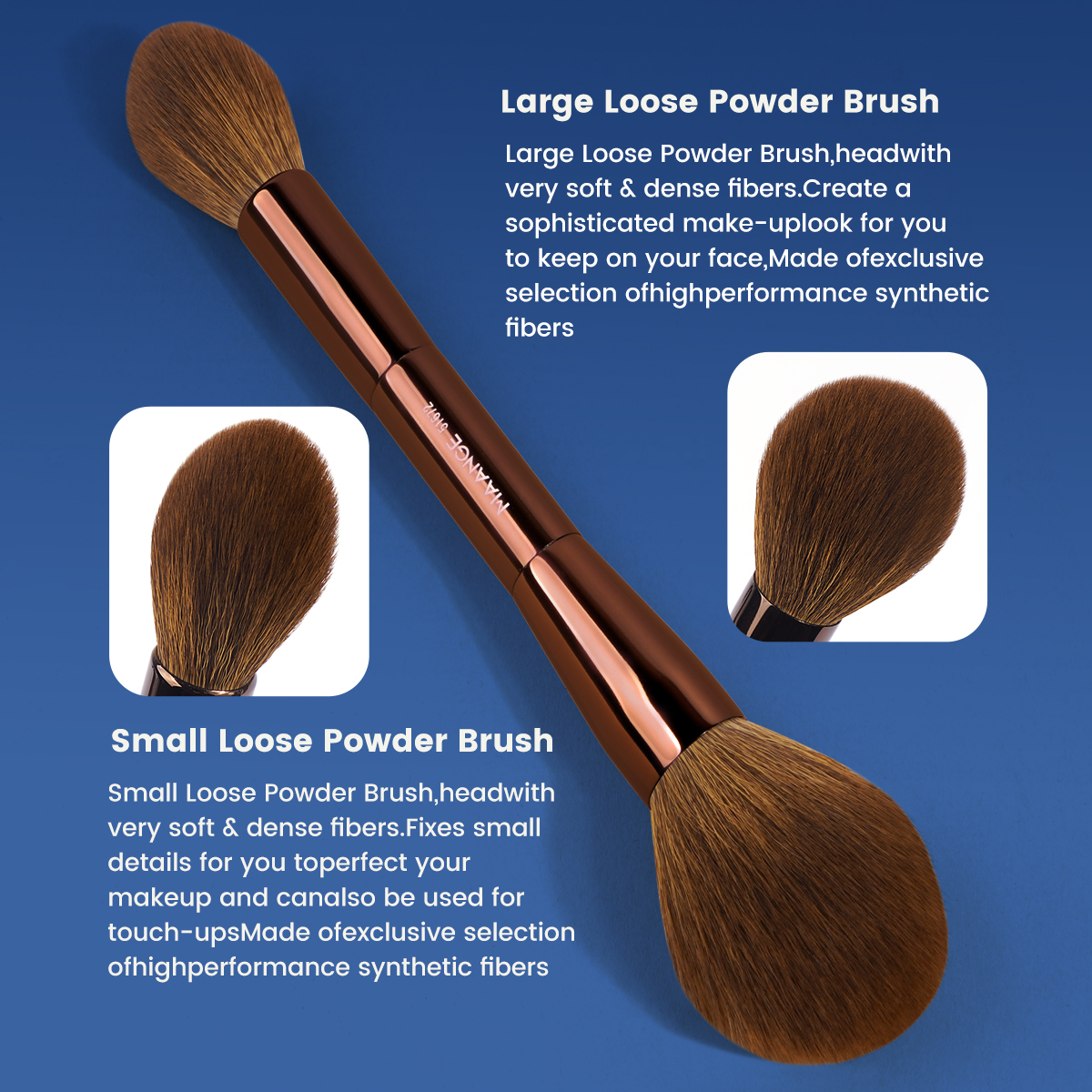MAANGE Wholesale 20pcs Makeup Brushes Kits Cosmetic Private Label Foundation Blush Contouring Eyeshadow Brush Makeup Brush Set - 图片 4