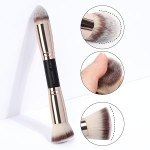 MAANGE Wholesale Custom OEM&ODM 3pcs Foundation Cosmetic Brush Professional Foundation Highlight Concealer  Makeup Brushes Set - 图片 4