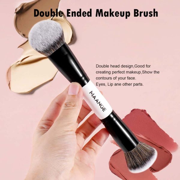 MAANGE Wholesale Private Label Professional Single Makeup Brush Foundation Loose Powder Blush Professional Makeup Brush Set
