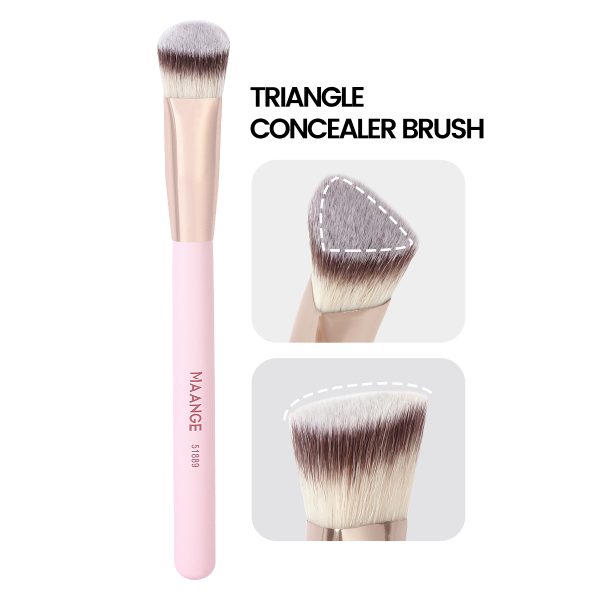 MAANGE Luxury 2pcs Makeup Brush Makeup Box Foundation Brush Private Label Professional Makeup Brush Set
