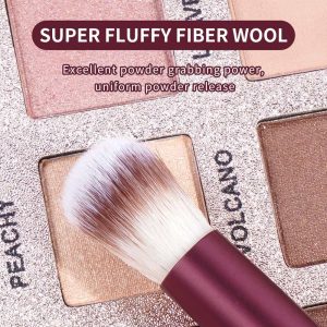 MAANGE Wholesale 15PCS Cosmetics Brushes Foundation Loose Powder  Private Label Customizable Professional Makeup Brush Set - 图片 4