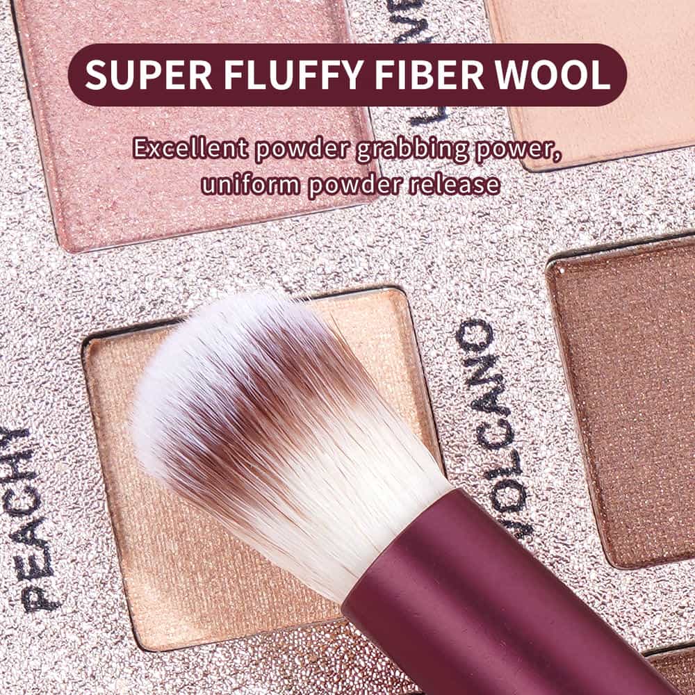 MAANGE Wholesale 15PCS Cosmetics Brushes Foundation Loose Powder  Private Label Customizable Professional Makeup Brush Set - 图片 4