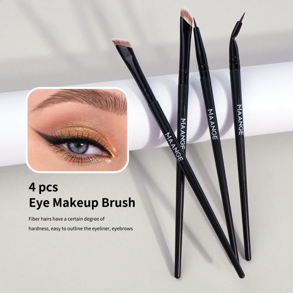 MAANGE Custom Logo OEM&ODM Luxury 7pcs  Makeup Brushes Set Foundation Eyeshadow Loose Powder Private Label  Makeup Brush Set