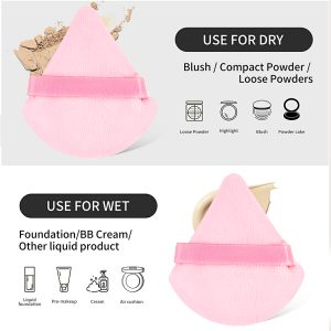 MAANGE 5PCS Double Ended Makeup Brushes 11PCS Powder Puffs Multi-Functional Customizable OEM & ODM Facial Makeup Brush Set - 图片 8