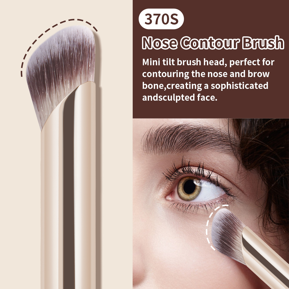 MAANGE 11PCS Double Ended Makeup Brushes 11PCS Powder Puffs Multi-Functional Customizable OEM & ODM Facial Makeup Brush Set - 图片 4