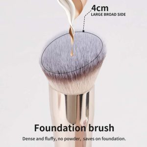 MAANGE Wholesale Professional 7pcs  Brush  5pcs Powder Puff Eyeshadow Brushes Loose Powder Blush Foundation Makeup Brushes Set - 图片 2