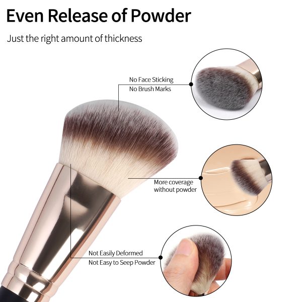 MAANGE Custom OEM&ODM 4PCS Makeup Brush Set Foundation Eye Shadow Blush Brushes Professional Makeup Brush Set