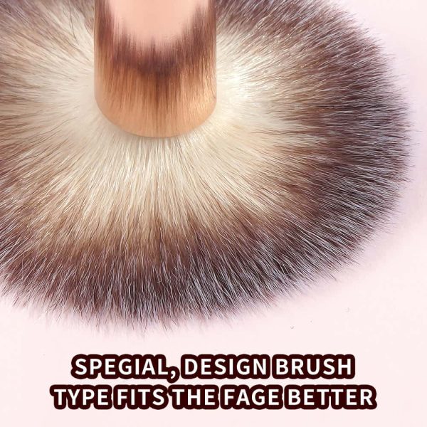 Maange Wholesale Custom OEM&ODM Blush Loose Powder Highlighter Concealer Makeup Brush Facial Professional Single Blush  Brush