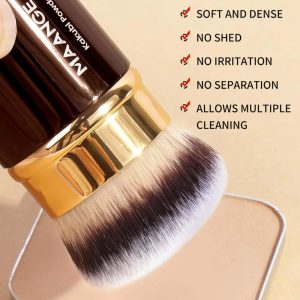 MAANGE Customized Wholesale Single Makeup Brushesfoundation Loose Powder Professional Makeup Brush Set - 图片 4