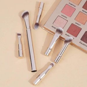 MAANGE Wholesale New Arrival 6-in-1 Makeup Brush Foundation Concealer Eyeshadow Brush Customizable Professional Makeup Brush - 图片 4