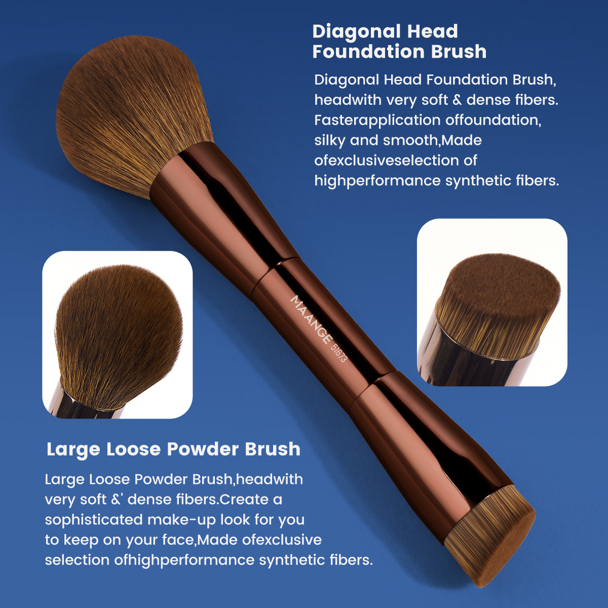 MAANGE Wholesale 20pcs Makeup Brushes Kits Cosmetic Private Label Foundation Blush Contouring Eyeshadow Brush Makeup Brush Set - 图片 5