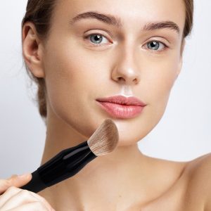 MAANGE Wholesale Private Label Professional Single Makeup Brush  Foundation Loose Powder Blush Professional Makeup Brush Set - 图片 3