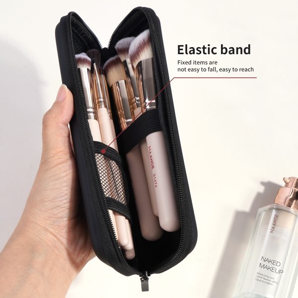 MAANGE Custom OEM&ODM 11pcs  Makeup Brush 4pcs Powder Puff Facial  Makeup Brushes  Private Label Professional Makeup Brush Kit