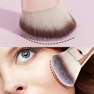 MAANGE Custom OEM&ODM 4PCS Makeup Brush Set  Eye Shadow Blush Foundation  Brushes Professional Makeup Brush Set - 图片 2