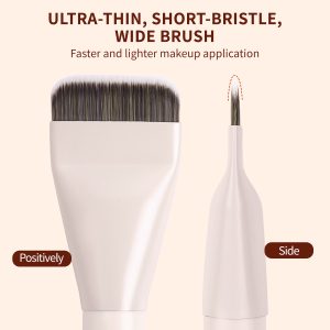 MAANGE Custom OEM&ODM  8PCS Facial  Brush Loose Powder Foundation Concealer Blush Private Label  Professional Makeup Brush Set - 图片 4