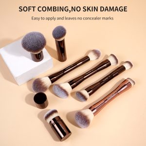 MAANGE  Wholesale Custom Logo 20pcs Makeup Brush Makeup Bag Foundation Loose Powder Eyeshadow  Professional Makeup Brush Kit - 图片 7
