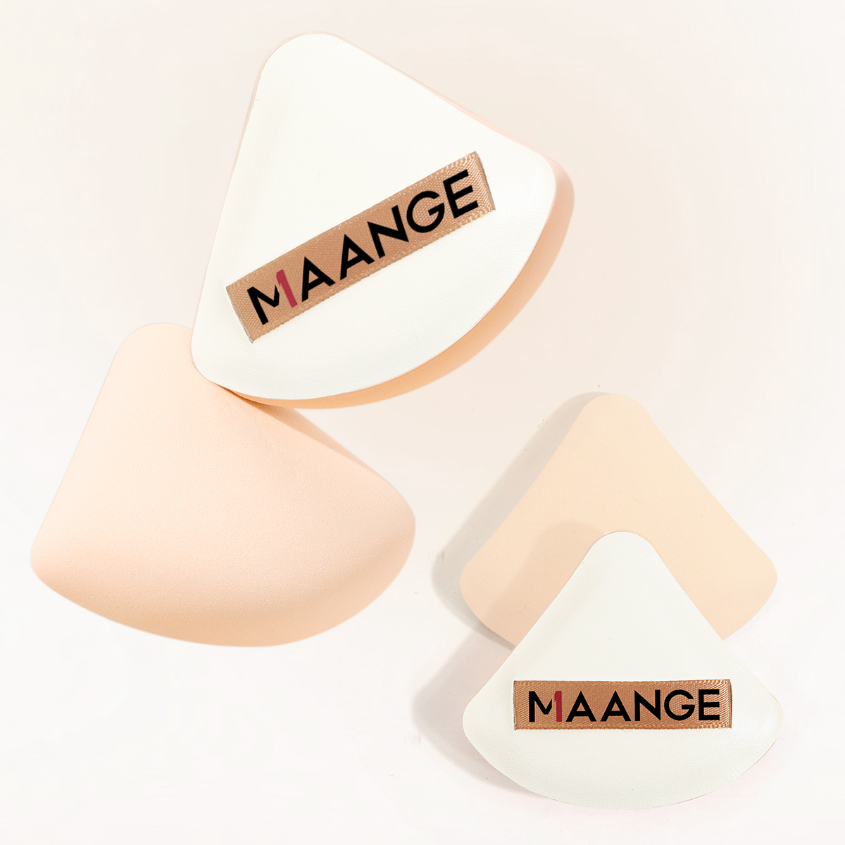 MAANGE Wholesale Custom OEM&ODM 13pcs Makeup Brush Set 2PCS Air Cushion Puff Powder Brush Concealer Facial  Makeup Brush Set - 图片 6