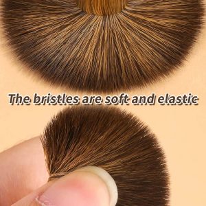 Maange Customized Wholesale Loose Powder Foundation Concealer Eyeshadow Professional Makeup Brush Set - 图片 3