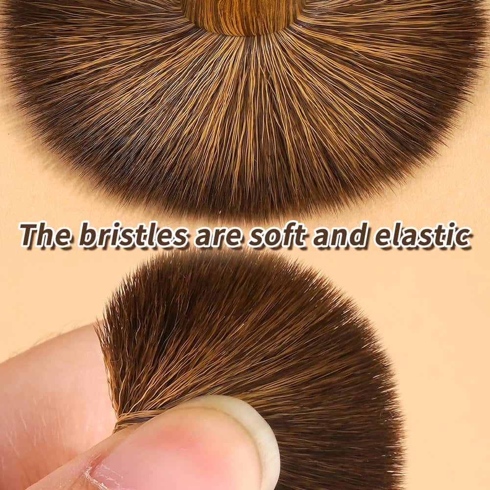 Maange Customized Wholesale Loose Powder Foundation Concealer Eyeshadow Professional Makeup Brush Set - 图片 3