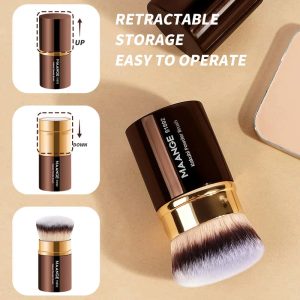 MAANGE Customized Wholesale Single Makeup Brushesfoundation Loose Powder Professional Makeup Brush Set - 图片 5