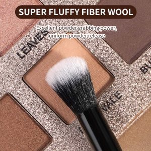 MAANGE 5PCS Synthetic Hair Facial Makeup Brushes Multi-Functional Angled Customizable OEM&ODM Professional Makeup Brush Set - 图片 3