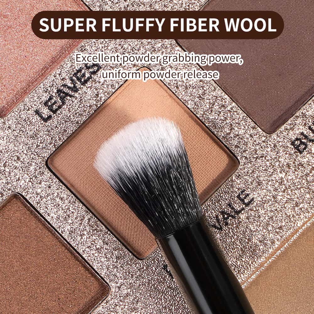 MAANGE 5PCS Synthetic Hair Facial Makeup Brushes Multi-Functional Angled Customizable OEM&ODM Professional Makeup Brush Set - 图片 3