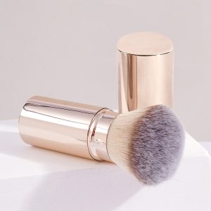 MAANGE Single Foundation Brush Single Pack Makeup Brush Round-head Telescopic Brush Foundation Loose Powder Makeup Brush - 图片 5