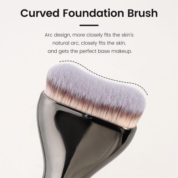 MAANGE Wholesale 6PCS Brush Foundation Brushes Concealer Brushes Eyeshadow Customizable Facial Professional Makeup Brush Set