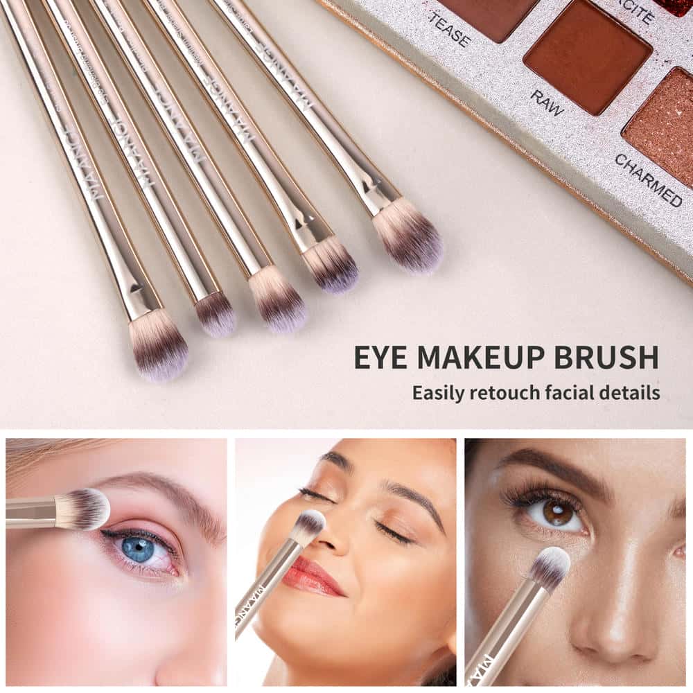 MAANGE  Custom Logo 20pcs Makeup Brush Makeup Bax Foundation Loose Powder Eyeshadow  Professional Makeup Brush Set - 图片 3