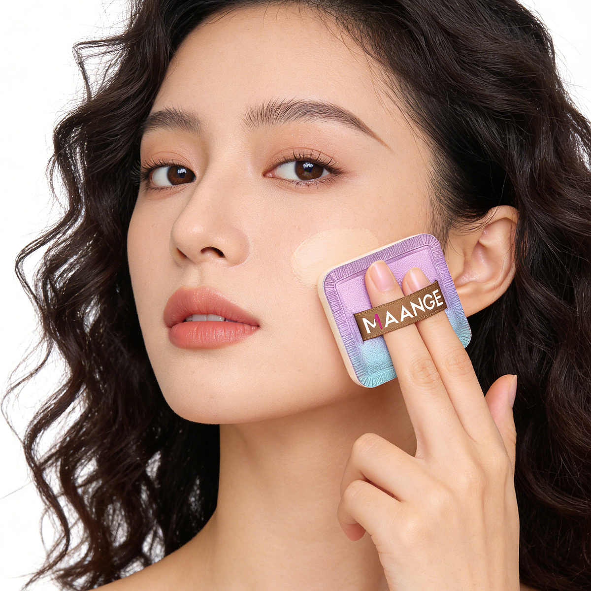 MAANGE Professional 13PCS Makeup Brush Set 7PCS Powder Puff Face Powder Foundation Concealer  Eyeshadow Makeup Brush Set - 图片 5