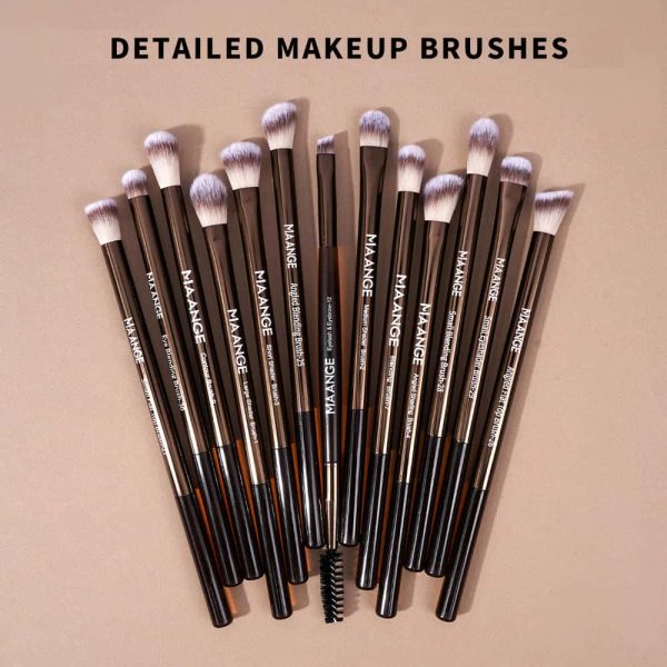 MAANGE Wholesale 20pcs Makeup Brush Private Label 2pcs Powder Puff Custom OEM&ODM Professional Makeup Brush Set