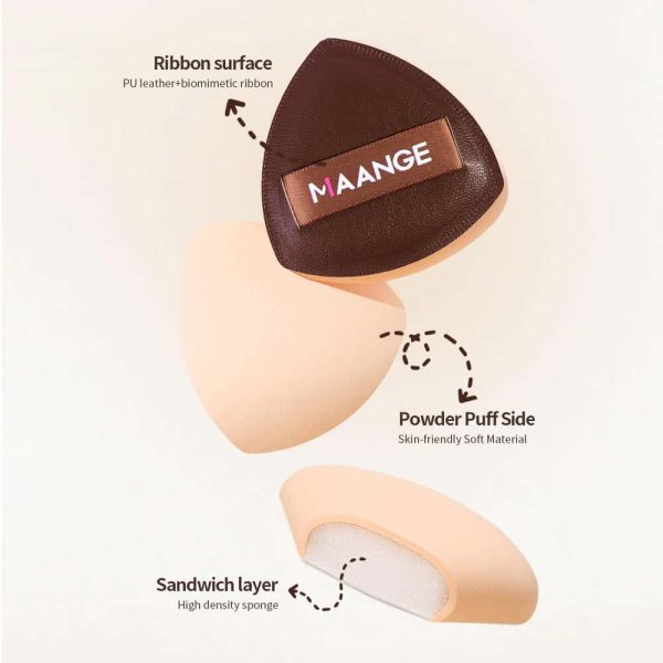 MAANGE Wholesale Custom OEM&ODM 13pcs Makeup Brush Set 2PCS Powder Puff Powder Brush Concealer Makeup Tool Makeup Brush Set