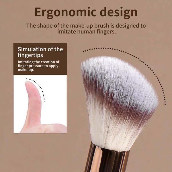 MAANGE 18pcs Hight Quality Makeup Brushes Efficient Application Foundation Blending Eyeshadow Professional Makeup Brush Set