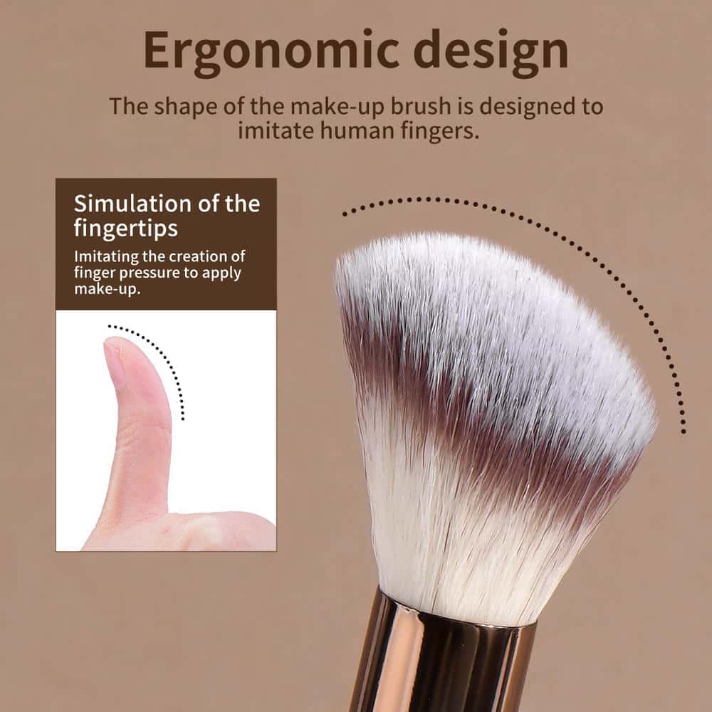 MAANGE 18pcs Hight Quality Makeup Brushes Efficient Application Foundation Blending Eyeshadow Professional Makeup Brush Set - 图片 3