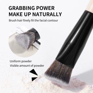 MAANGE Wholesale Custom Oem&odm Professional 3PCS Concealer Brush Contouring Brush Highlighting Brush Facial Makeup Brush - 图片 6