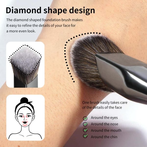 MAANGE Wholesale Portable Travel 20pcs Facial Full Complete Function Makeup Brushes Kit Professional Makeup Brush Set