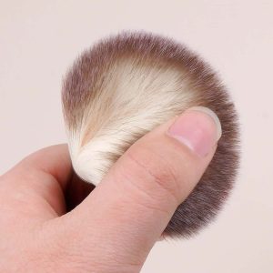 MAANGE Custom Logo OEM&ODM 2Pcs Double-headed Loose Powder Blush Foundation Professional Makeup Brush Set - 图片 2