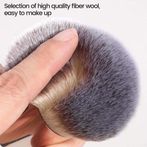 MAANGE Wholesale Hot Selling 2PCS Custom Logo Foundation Loose Powder Makeup Brushes  Professional Makeup Tools for Women - 图片 2